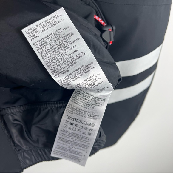 Bogner Fire + Ice Dewi-T Hooded Padded Striped Ski Jacket Size 6 NWT Black - Picture 12 of 14